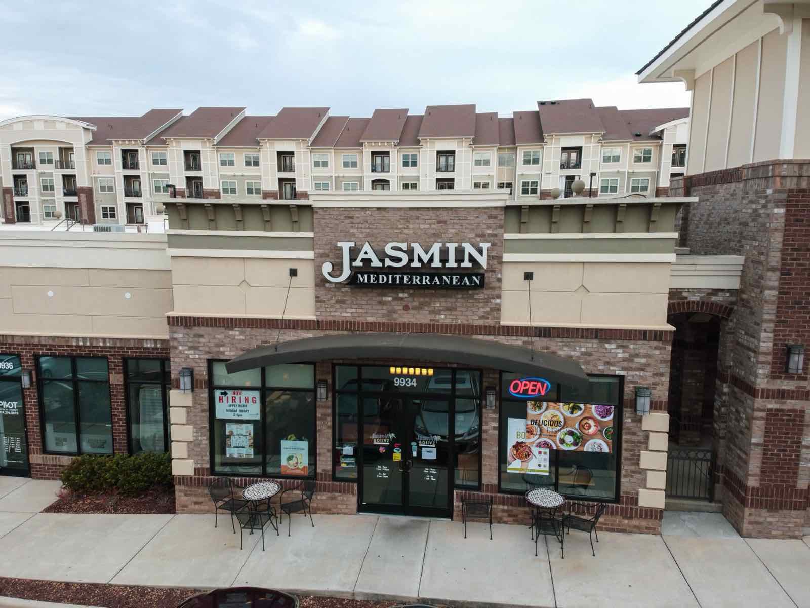 Jasmin & Olivz Morrisville storefront on Chapel Hill Rd